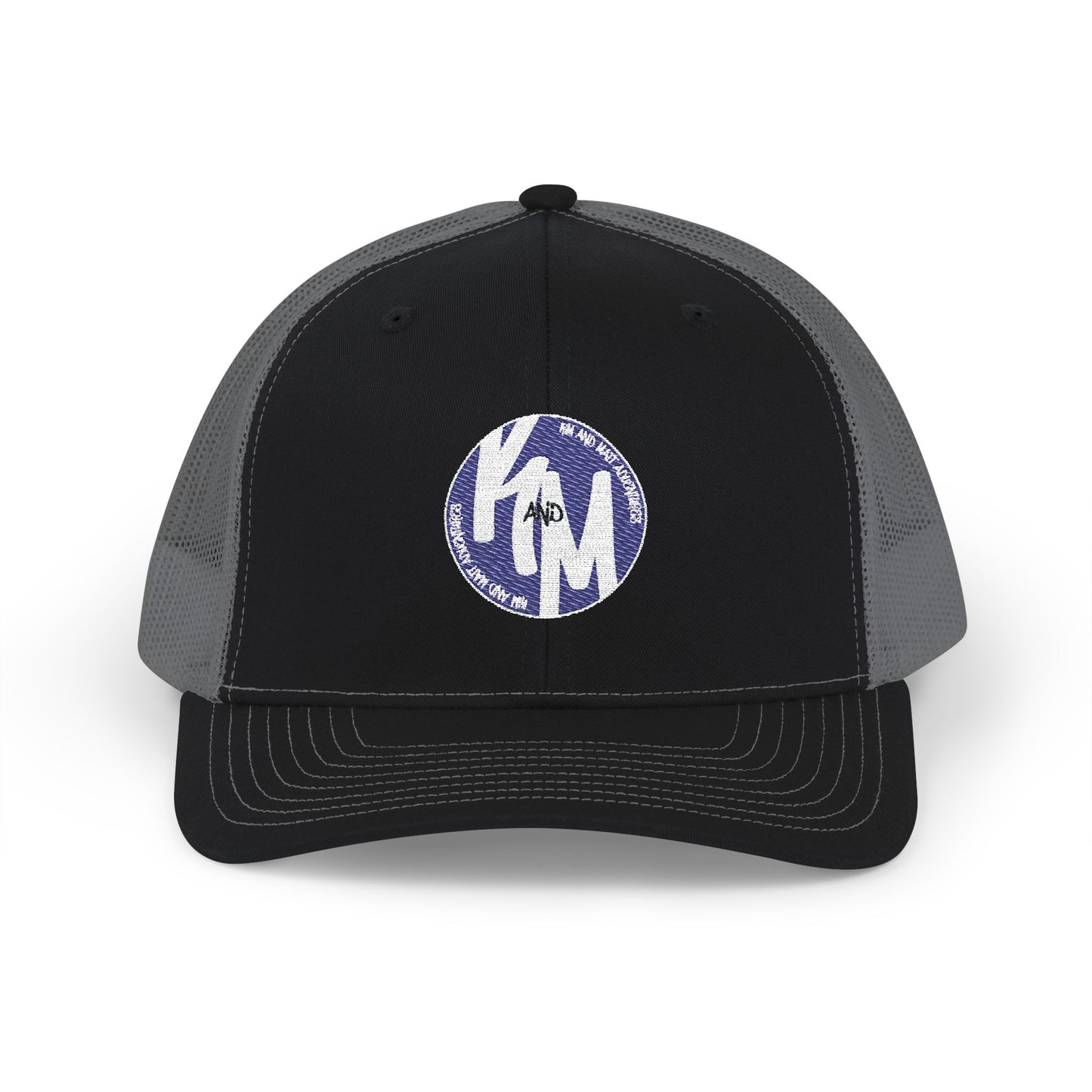 Kim and Matt Adventures Distressed Trucker Cap | Snapback Mesh Hat