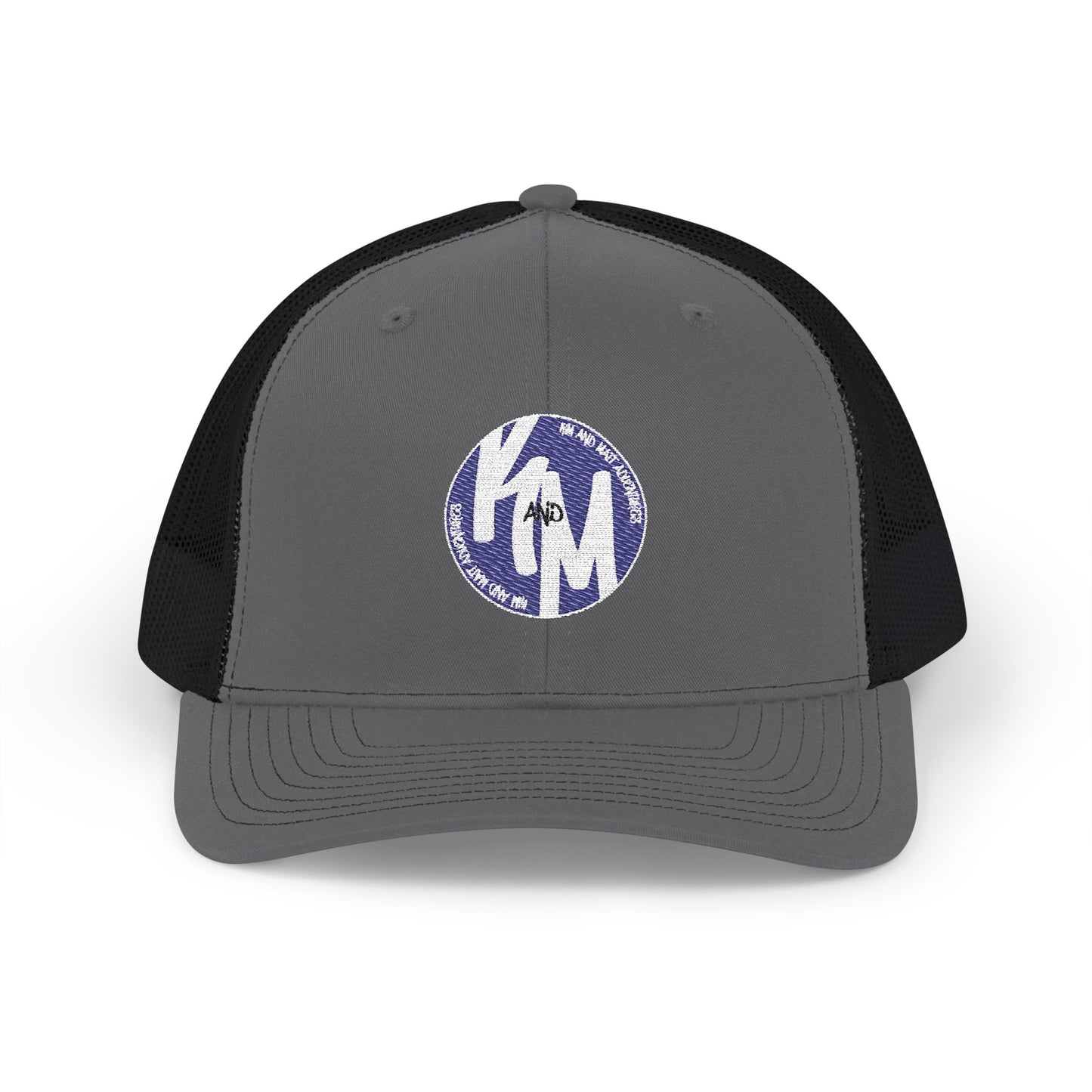 Kim and Matt Adventures Distressed Trucker Cap | Snapback Mesh Hat