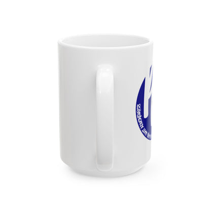 Kim and Matt Adventures Logo Mug, Ceramic Coffee Cup | 11oz or 15 oz