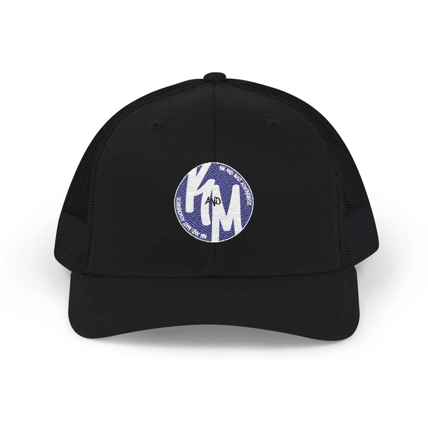 Kim and Matt Adventures Distressed Trucker Cap | Snapback Mesh Hat