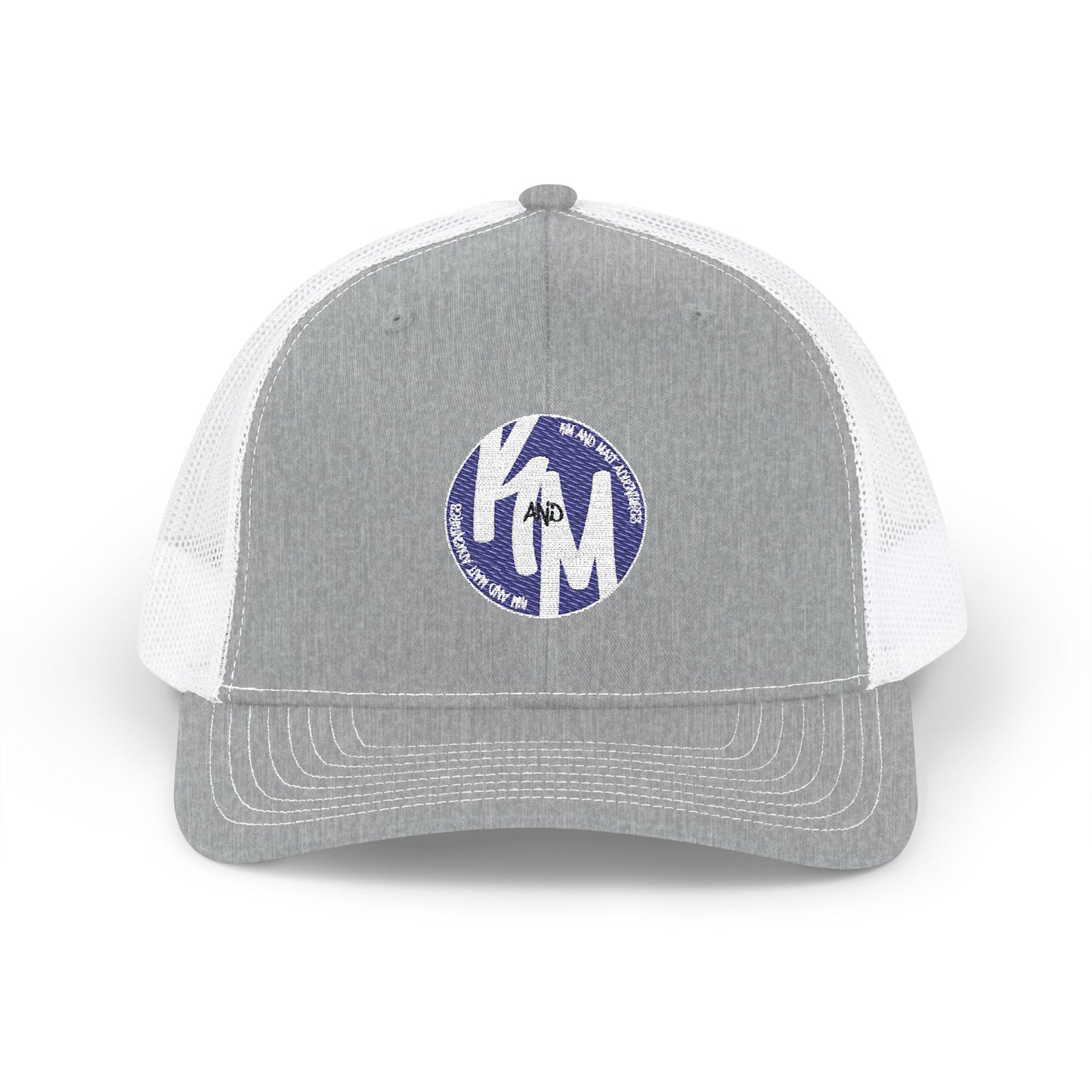 Kim and Matt Adventures Distressed Trucker Cap | Snapback Mesh Hat