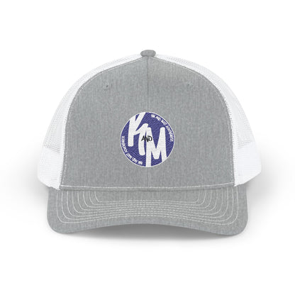Kim and Matt Adventures Distressed Trucker Cap | Snapback Mesh Hat