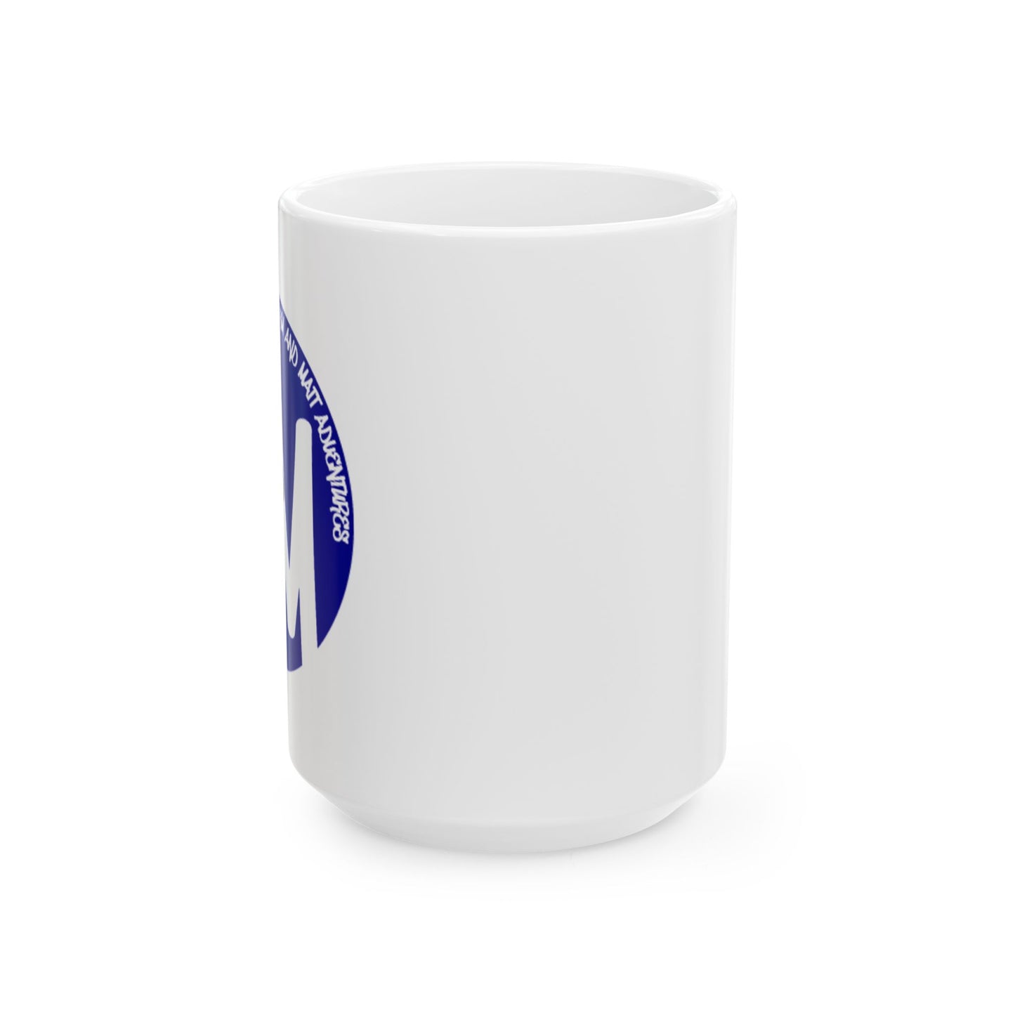 Kim and Matt Adventures Logo Mug, Ceramic Coffee Cup | 11oz or 15 oz